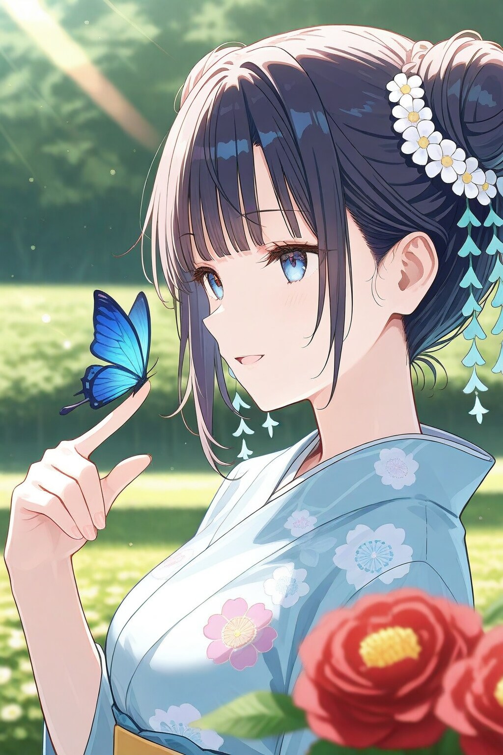 蝶🦋とおだんごちゃん🍡✨