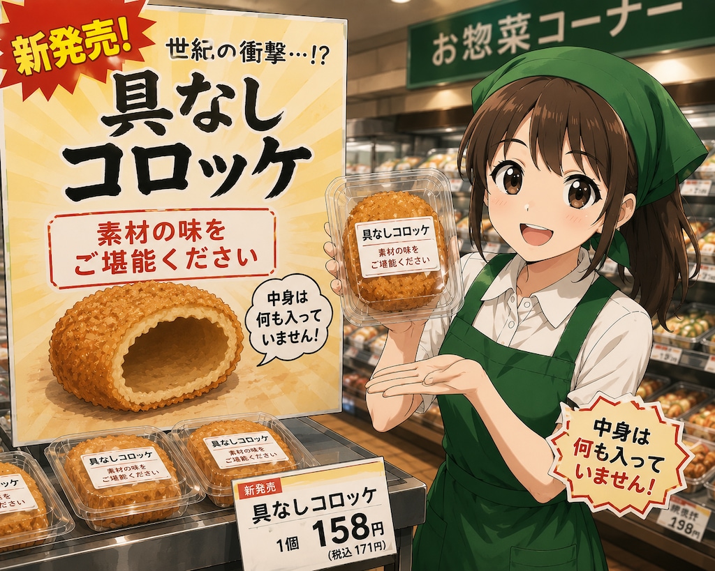 具なしコロッケ