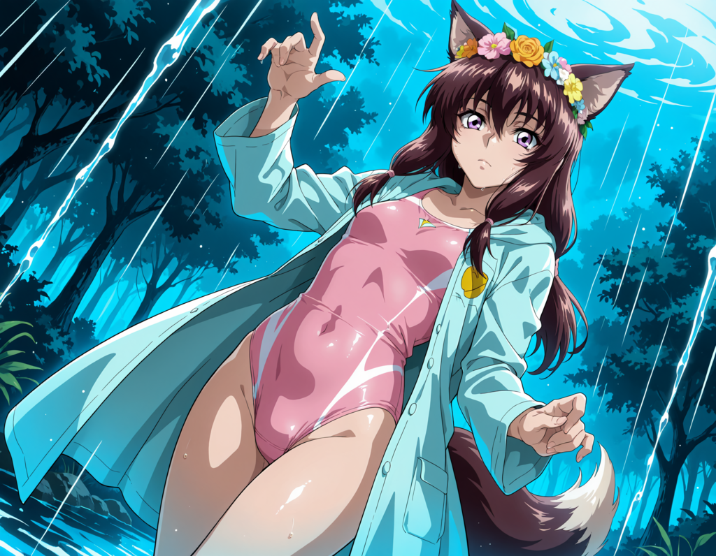 狐の雨ごい