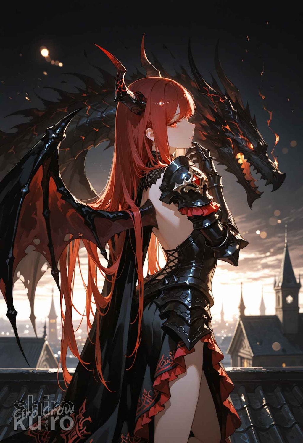 黒竜の息吹と赤髪の王女
