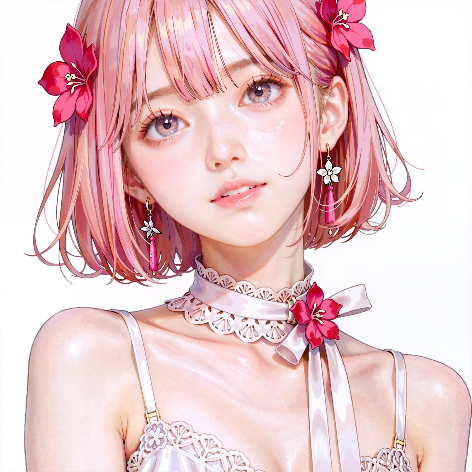 Azalea flower Girl