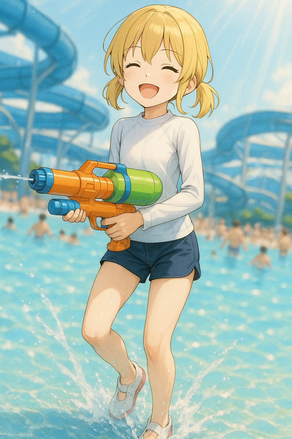 チャットさんの健全水着！