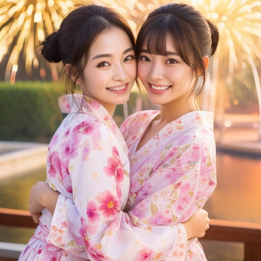 花火大会美女