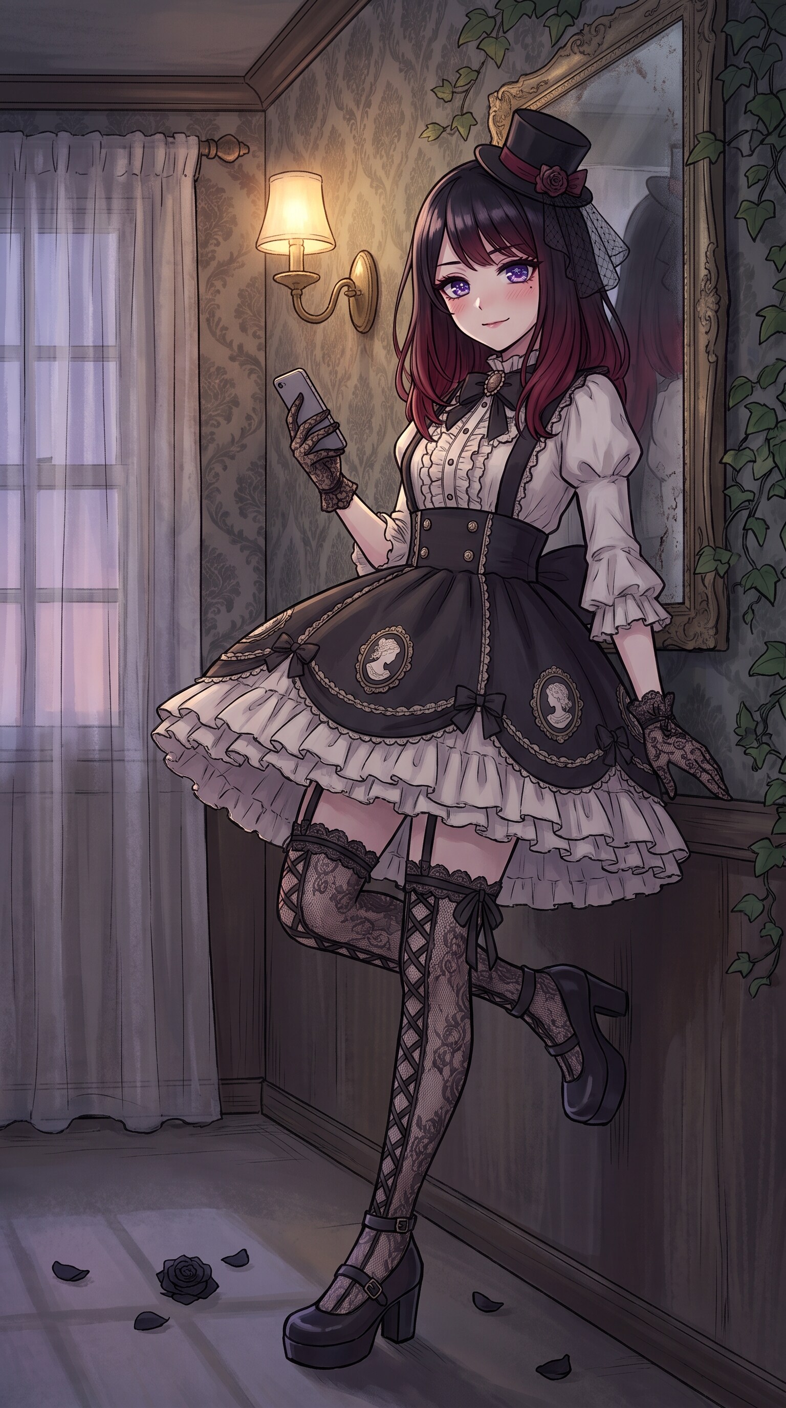 黒薔薇黄昏舞
