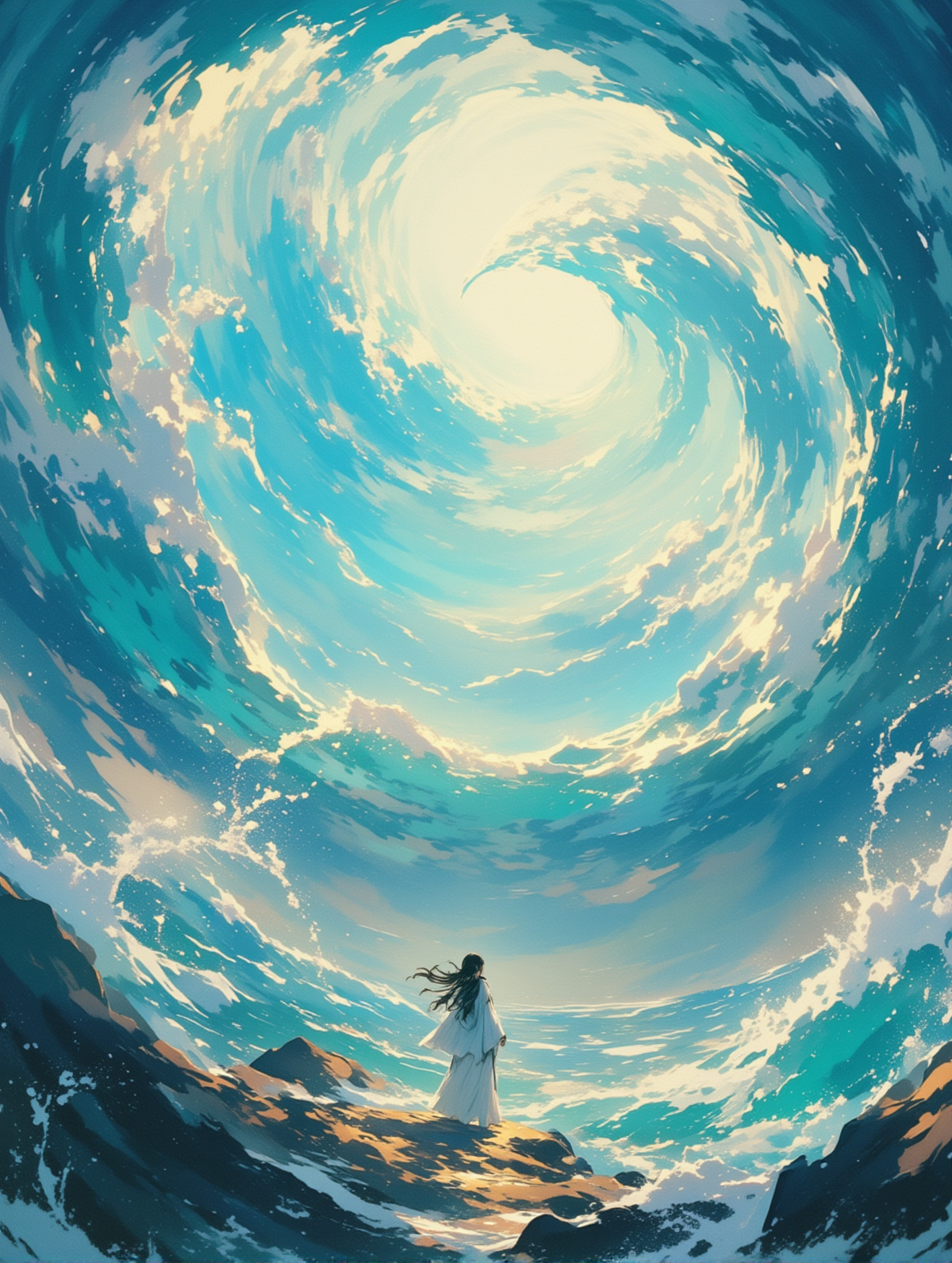 海の巫女_73 | の人気AIイラスト・グラビア