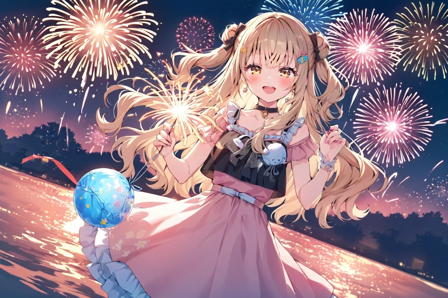 No.266 花火の日 | の人気AIイラスト・グラビア