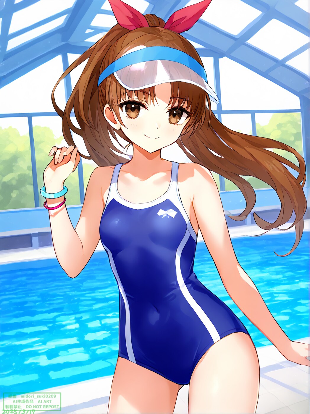 監視員バイトのお姉さん