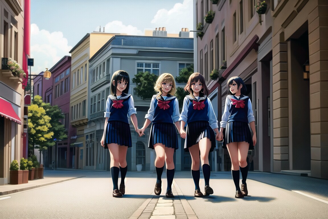 仲良し4人組
