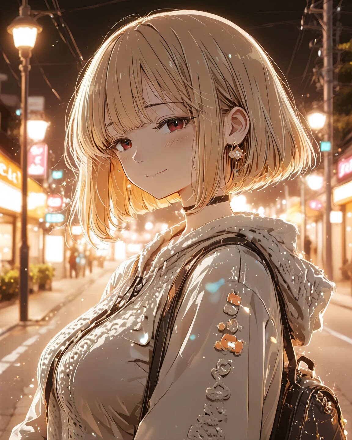 夜の帰り道
