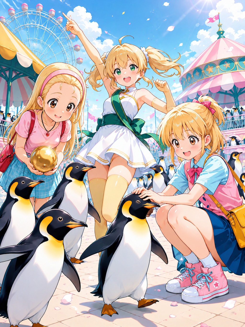 ちちぷいランドで3・4・5月娘