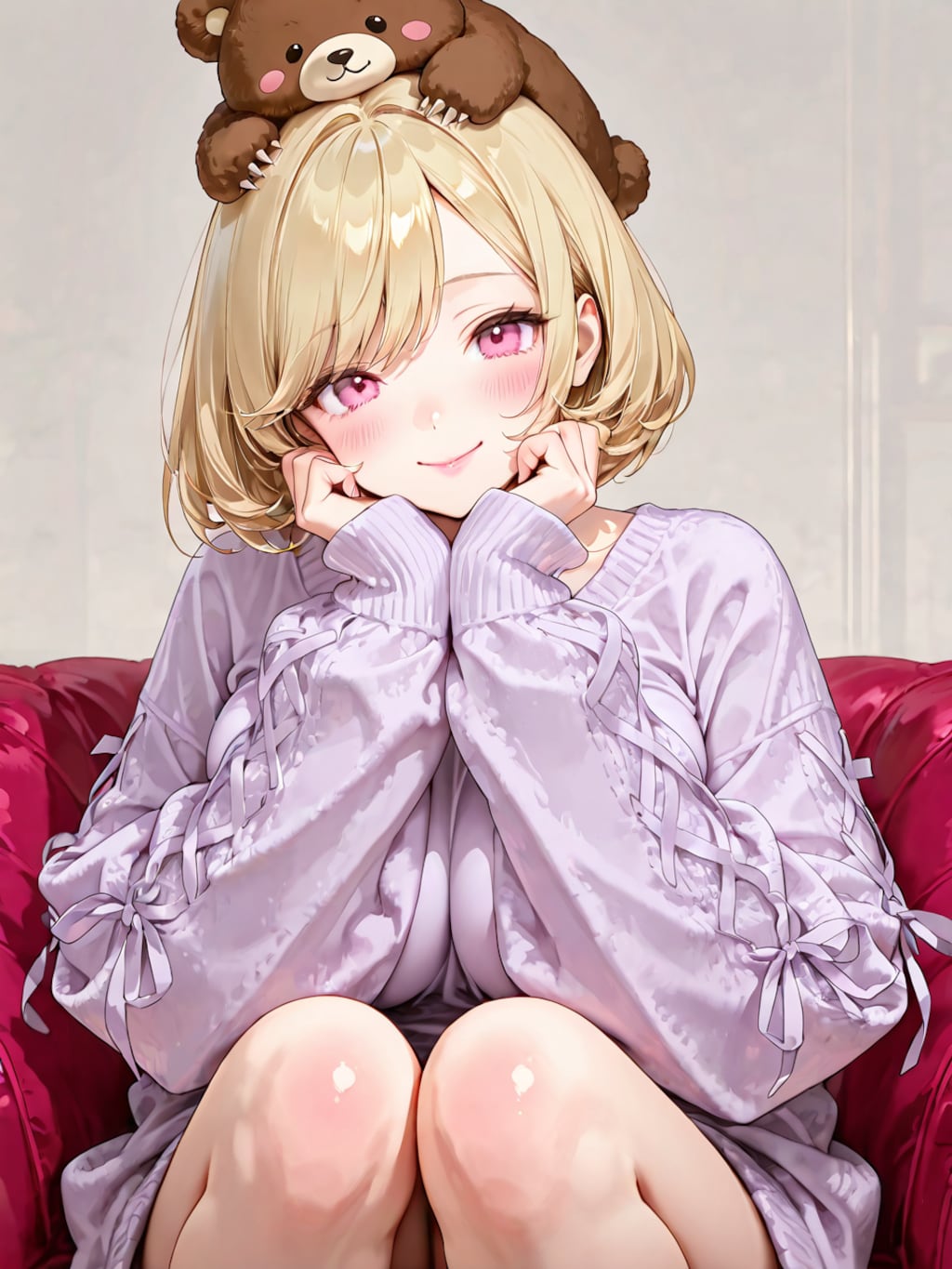 頭に乗せていくよ〜🎶