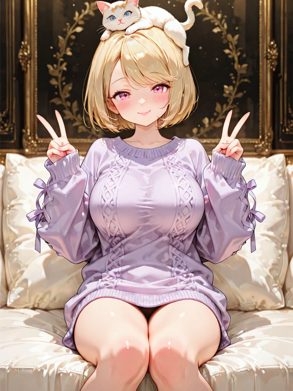 頭に乗せていくよ〜🎶