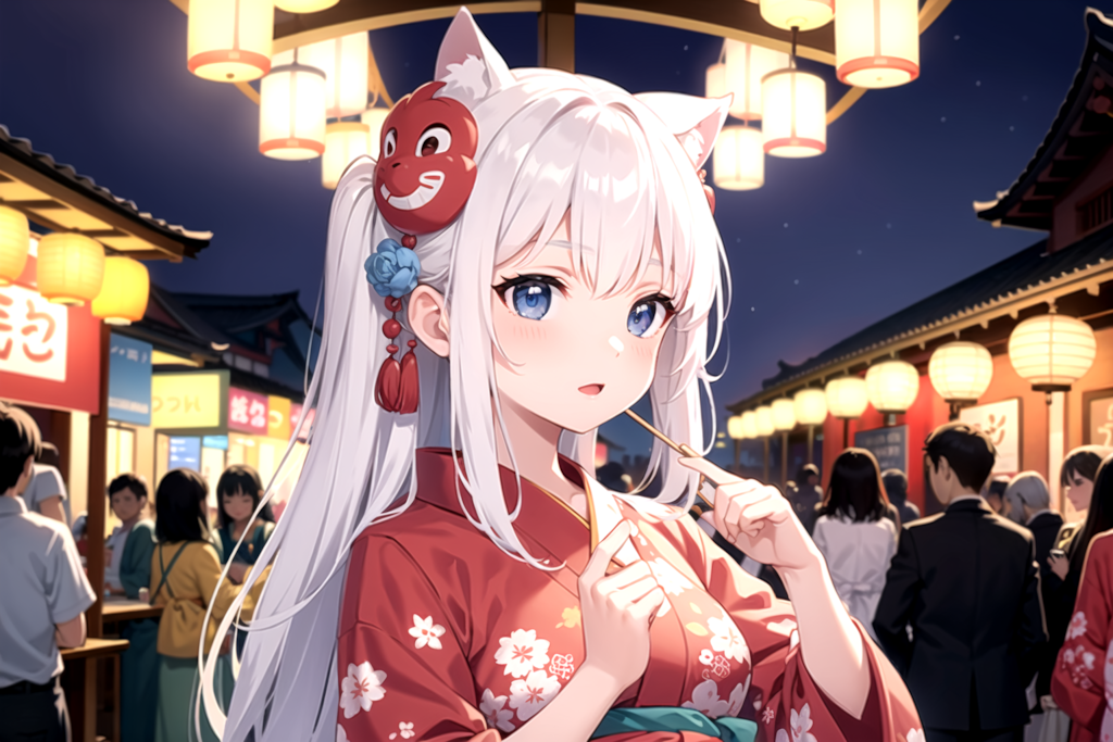 ケモミミちゃんたちの夏祭り