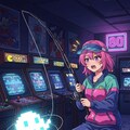 80年代のゲーセンで釣りをする 3枚目