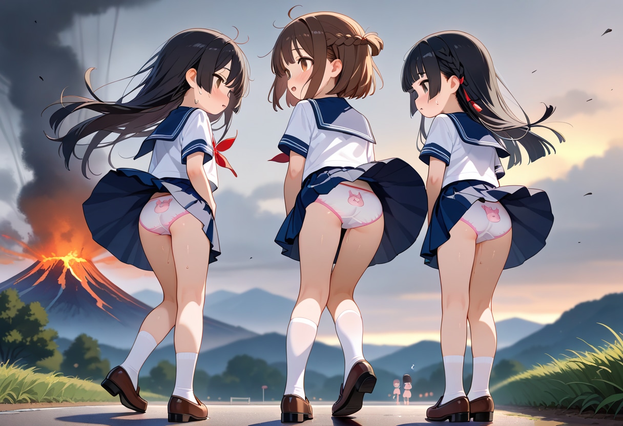 台風接近中