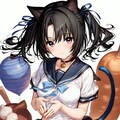 感謝感謝の猫娘 3枚目