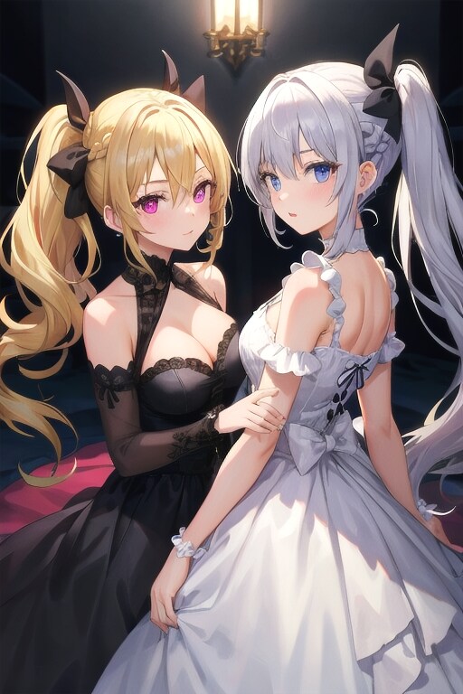 百合　姉妹