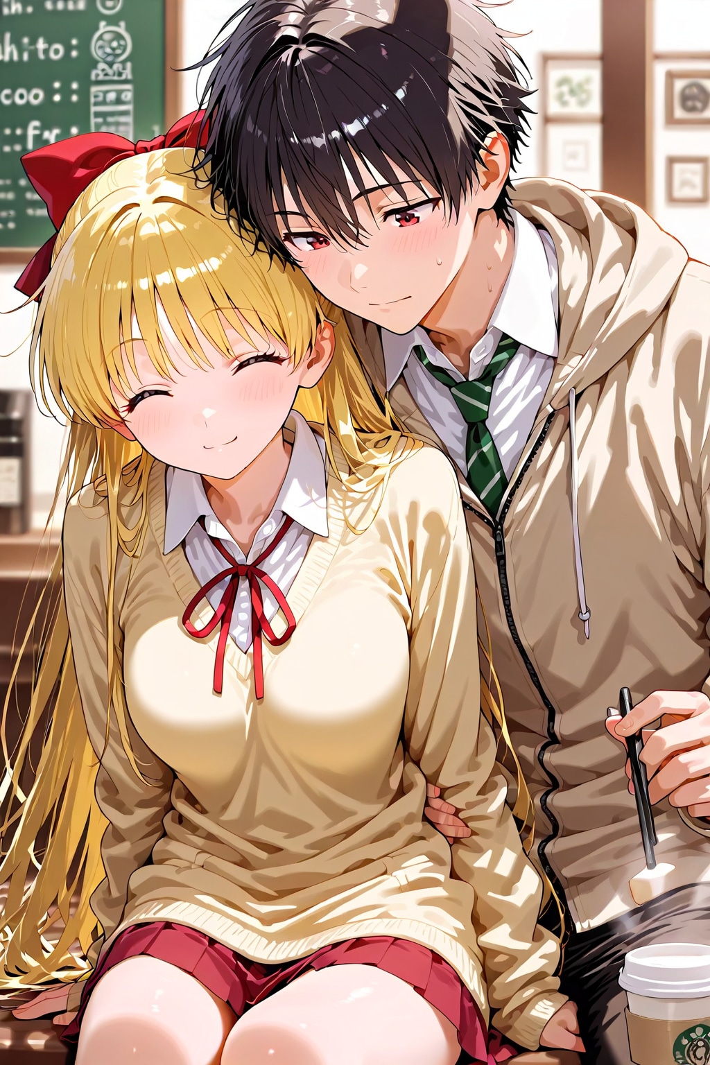 美奈子に春が？ | の人気AIイラスト・グラビア