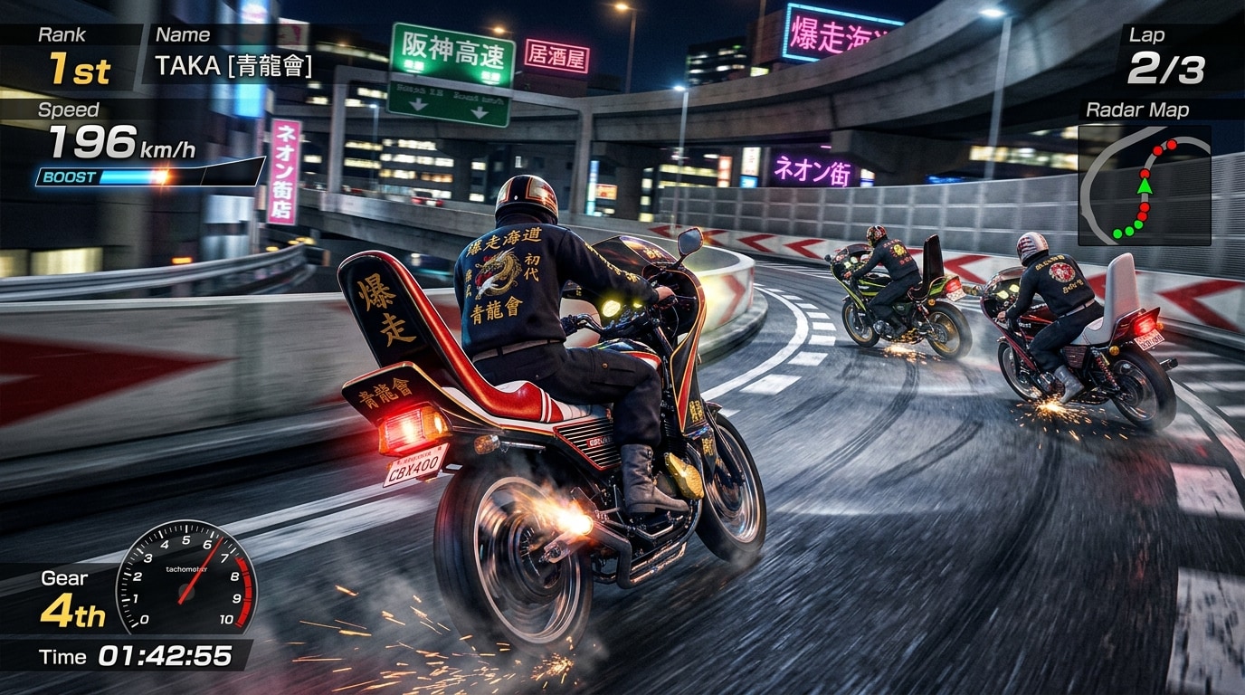 爆走街道 | の人気AIイラスト・グラビア