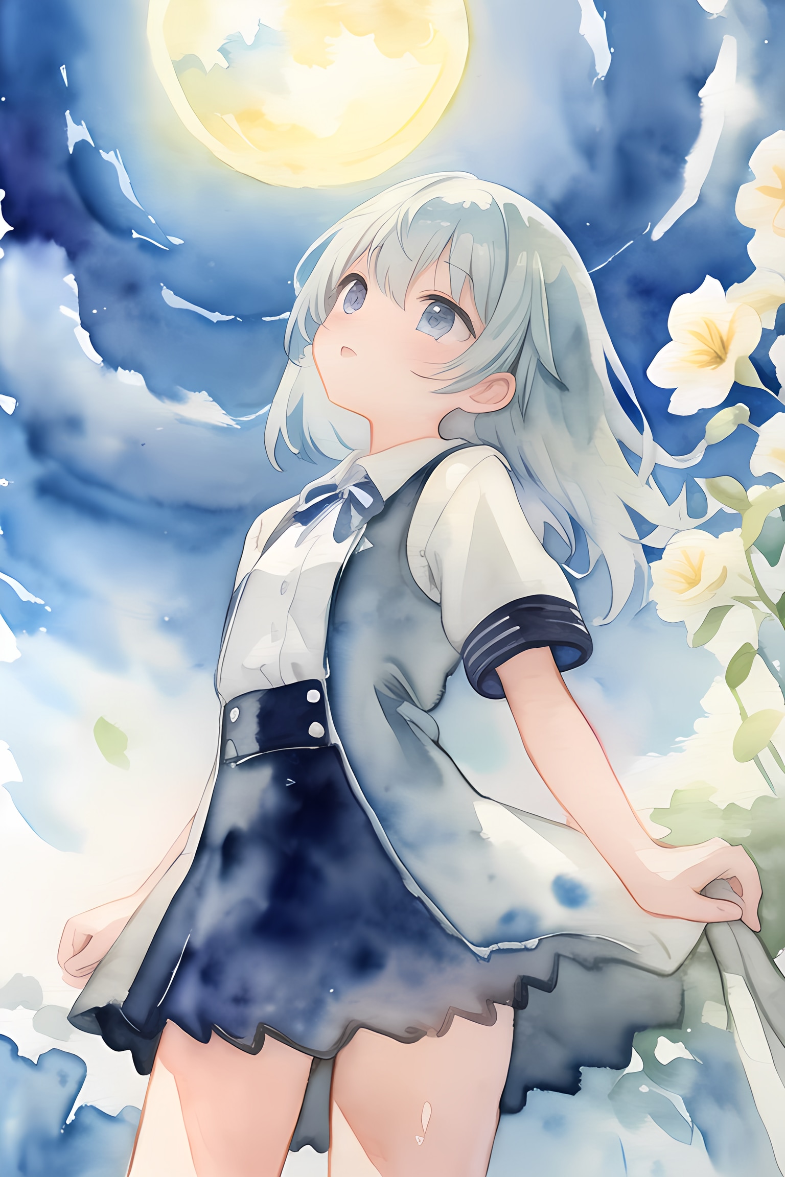 月花美人 | の人気AIイラスト・グラビア