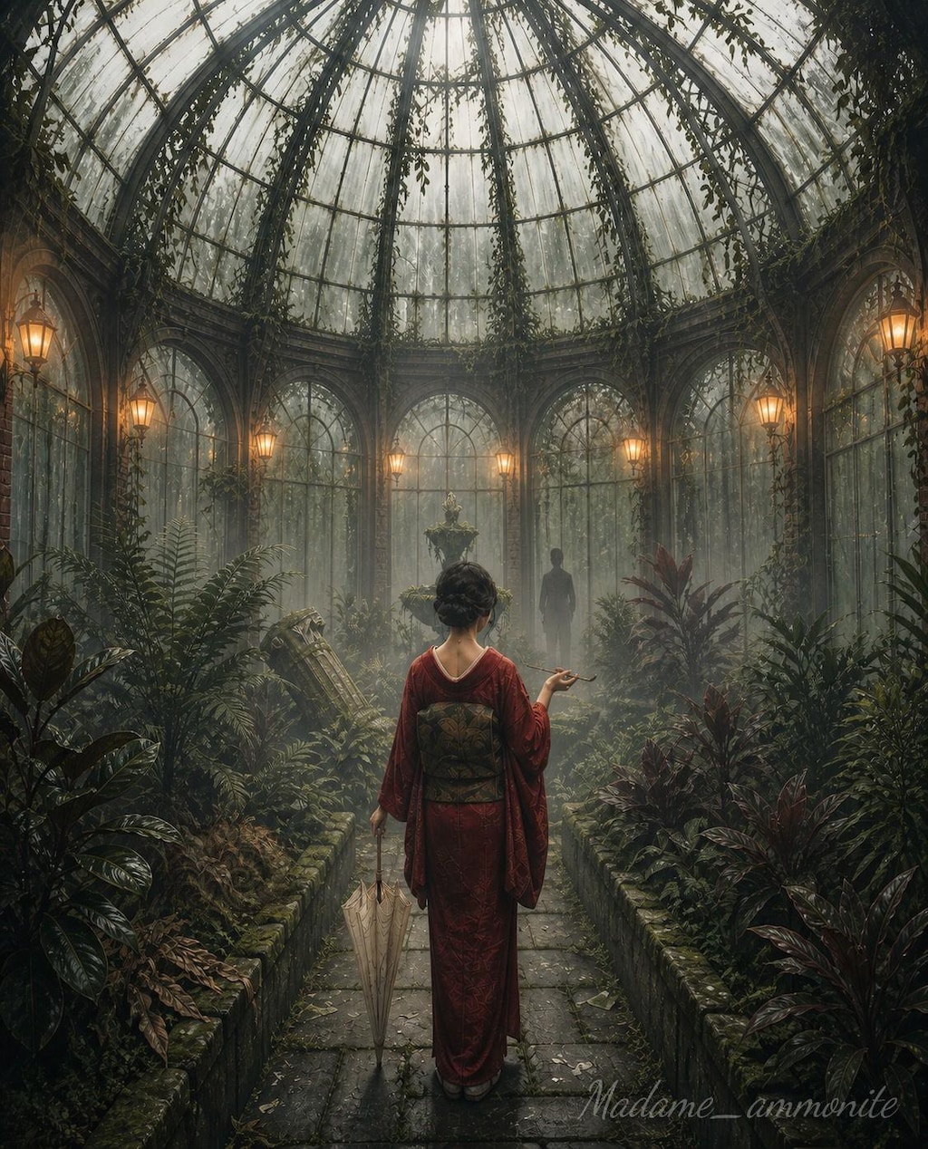 『廃墟  ー植物園ー 』
