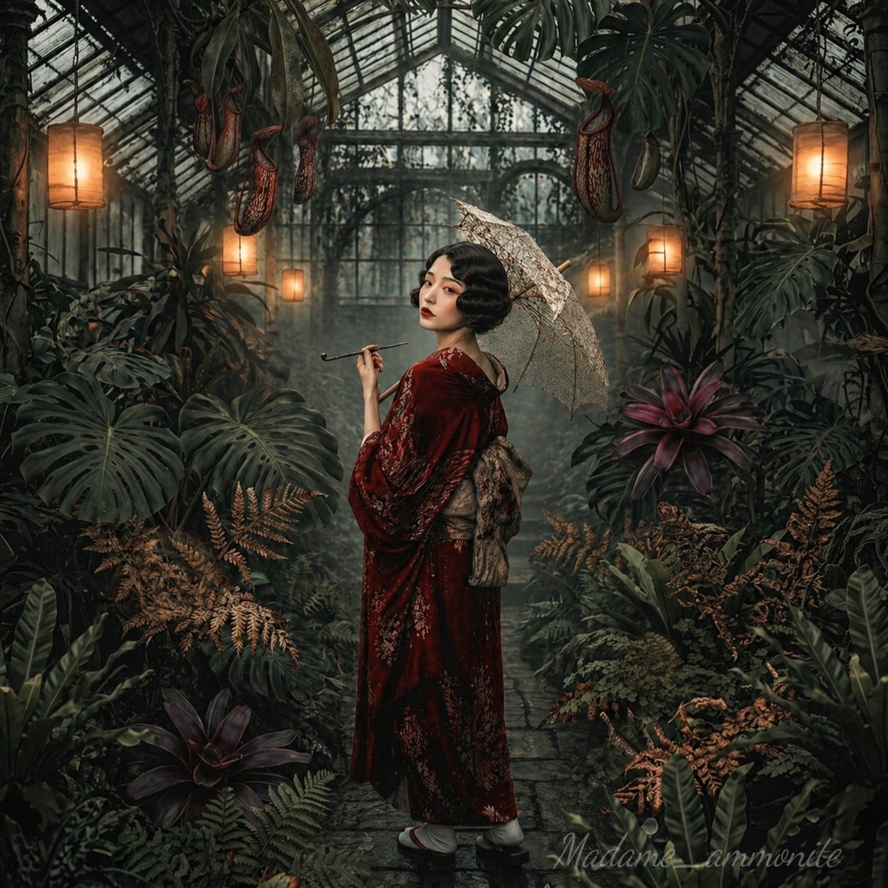 『廃墟  ー植物園ー 』 | の人気AIイラスト・グラビア