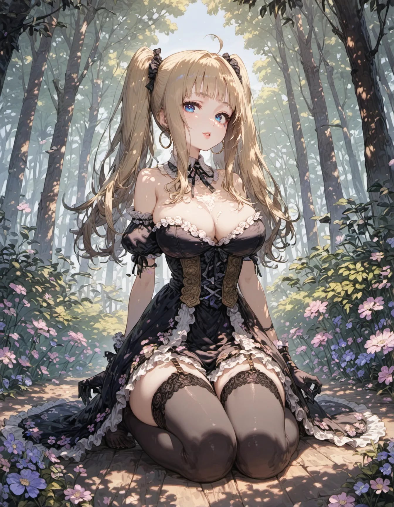The Forest's Black Rose