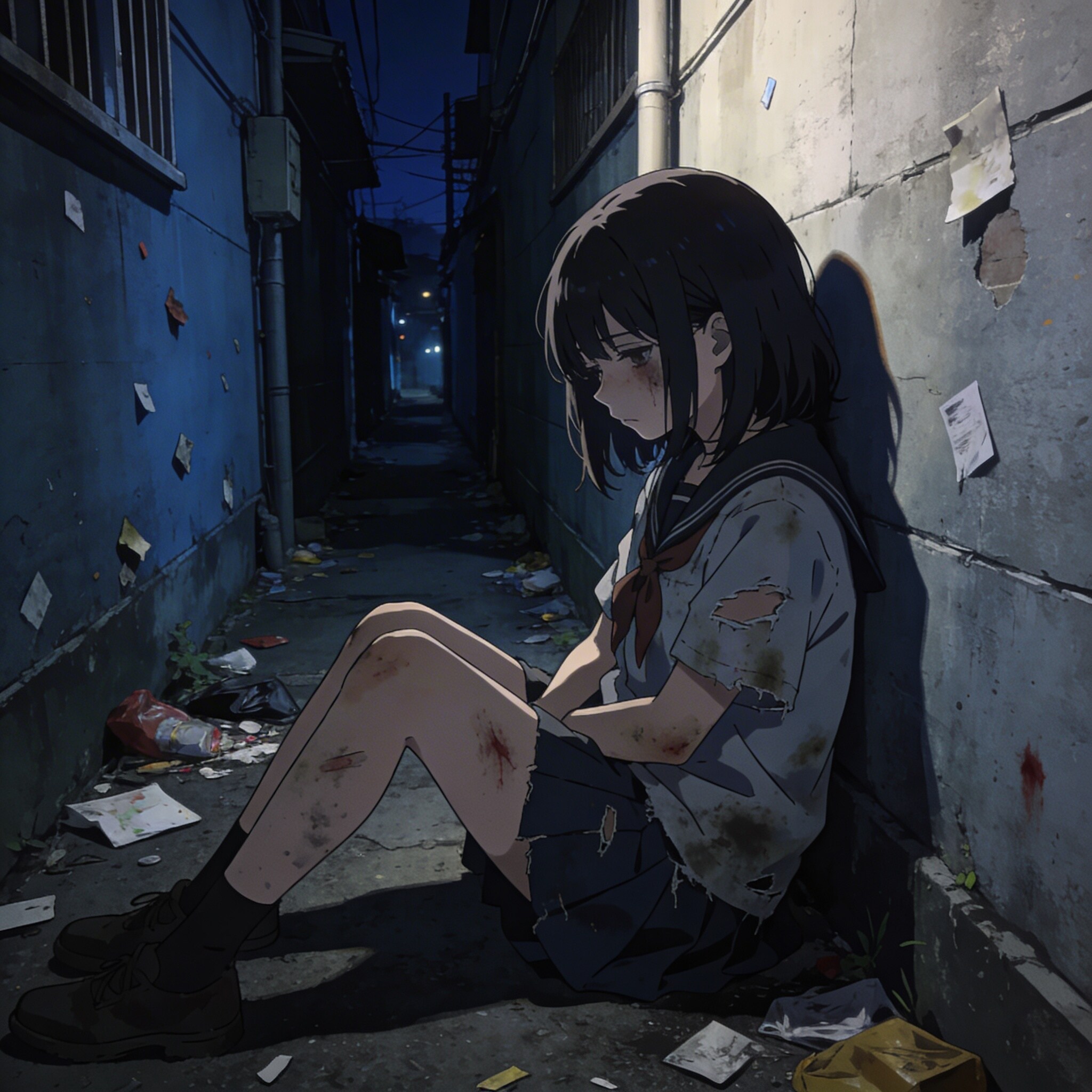 路地裏の出会い～そして2人は幸せになった～