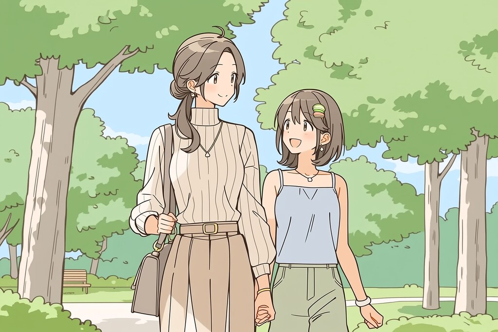 母と娘430