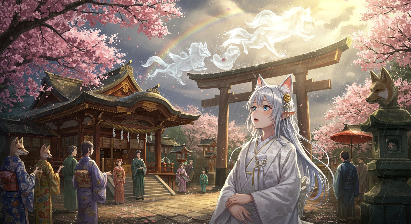 狐の嫁入り | の人気AIイラスト・グラビア