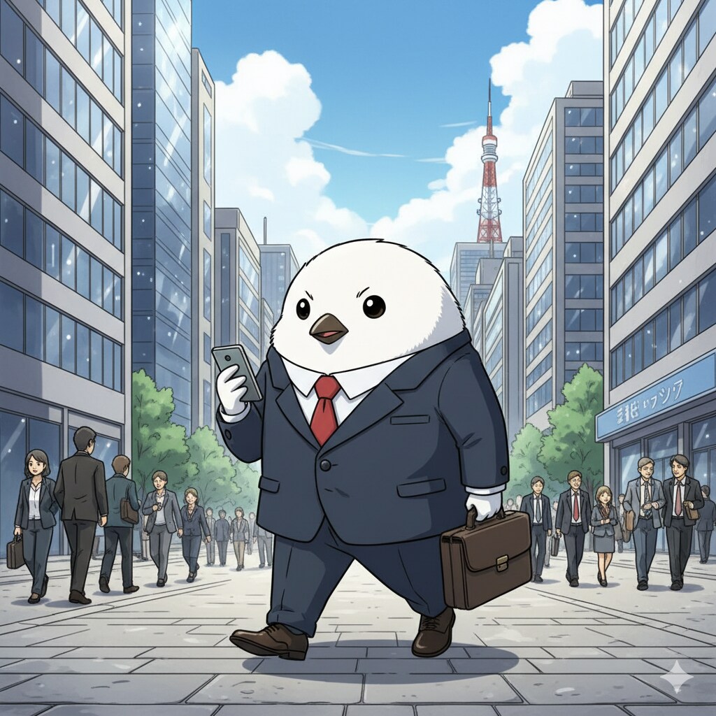 【動物】課長シマ・エナガ