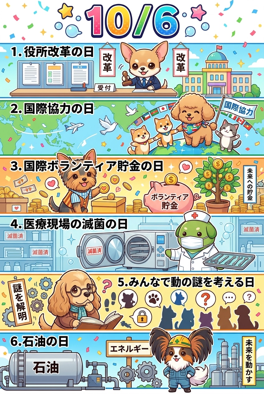 10/6 何の日① | の人気AIイラスト・グラビア