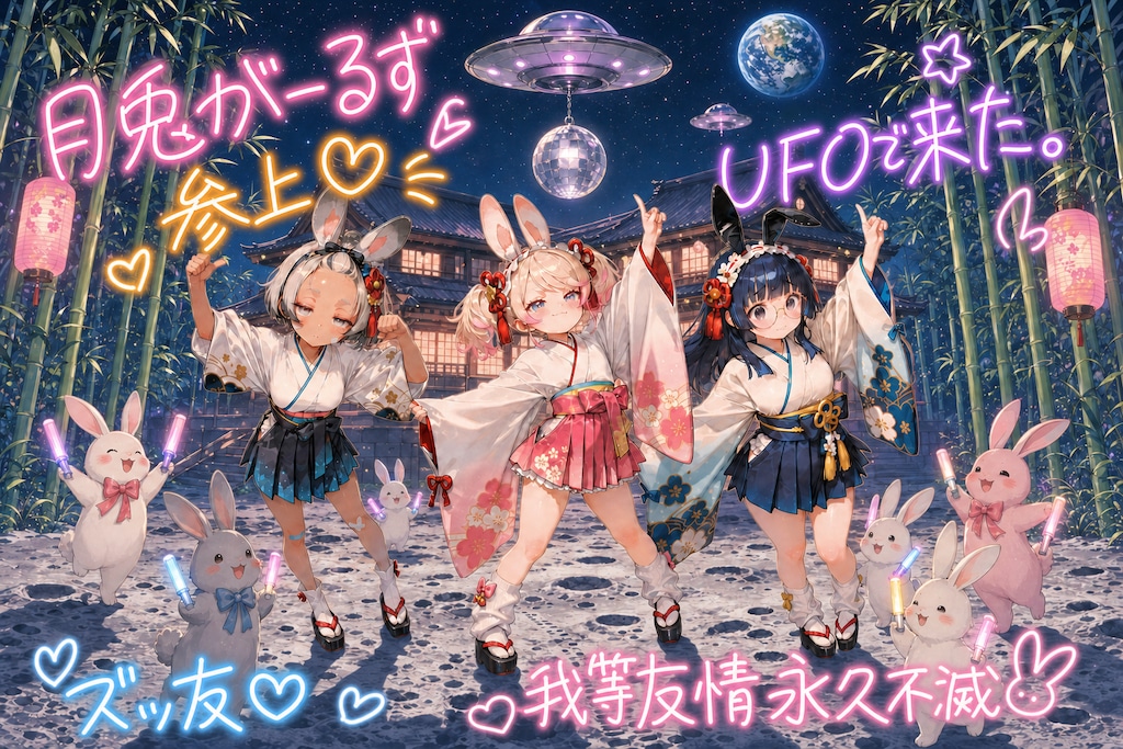 月兎がーるず♡