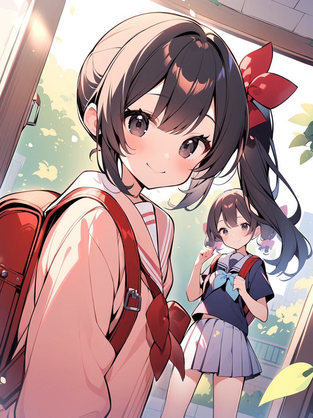 サイドポニーちゃん登場！