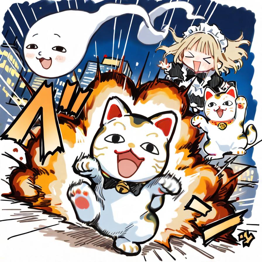 え ら い こ っ ち ゃ ね き 猫 🐱ฅ💥💥💥 | の人気AIイラスト・グラビア