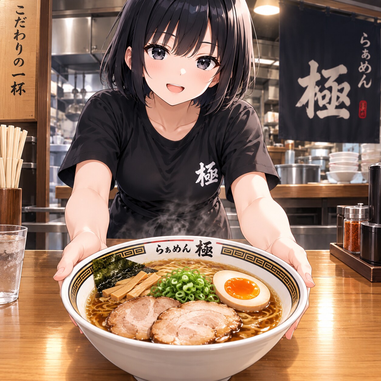 「極のしょうゆラーメン」 | の人気AIイラスト・グラビア