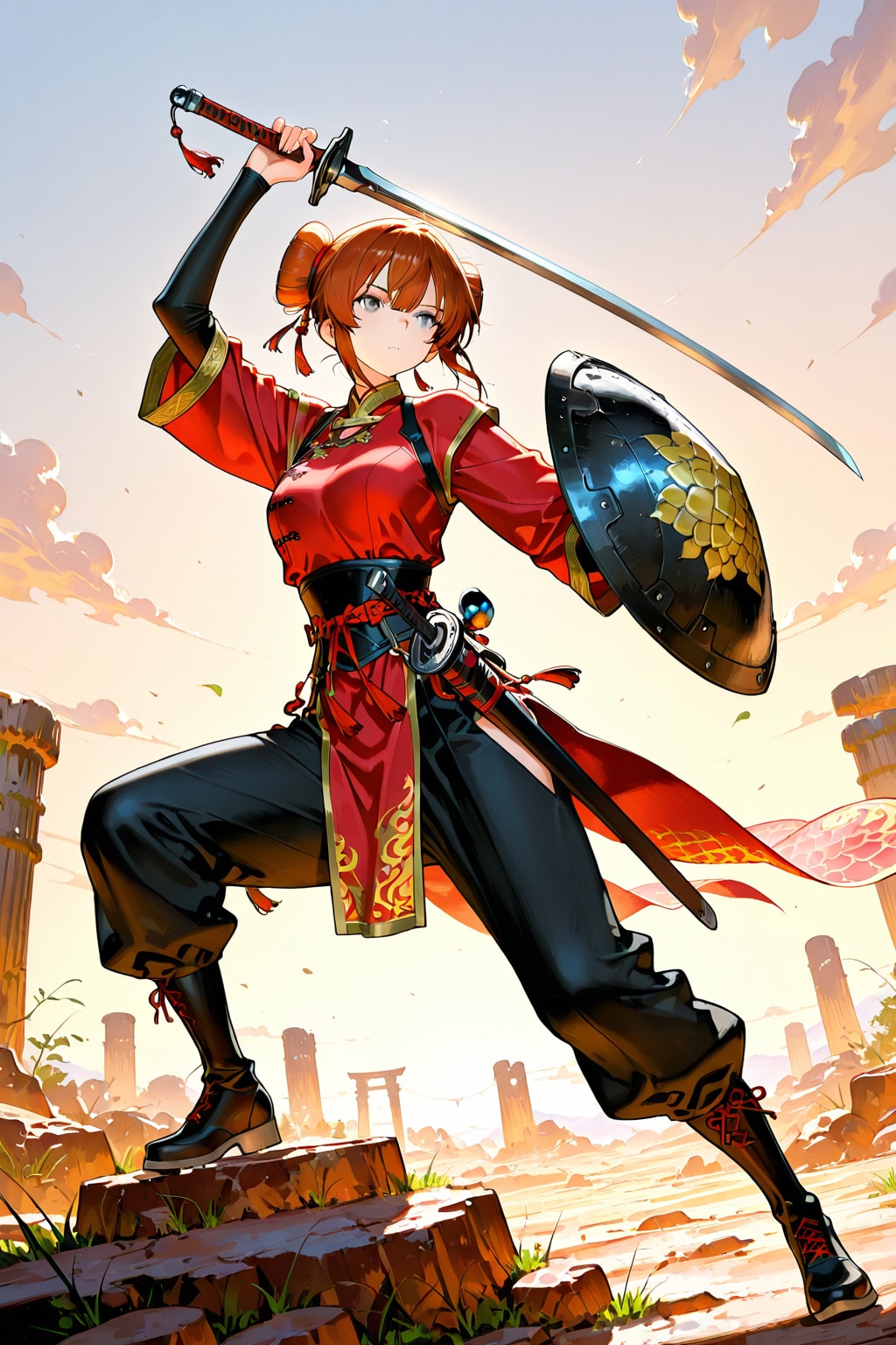 中華剣士 | の人気AIイラスト・グラビア