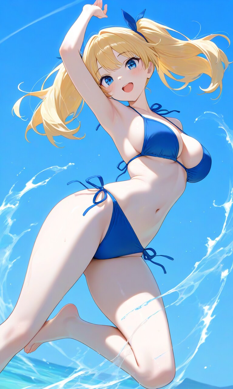 水遊び