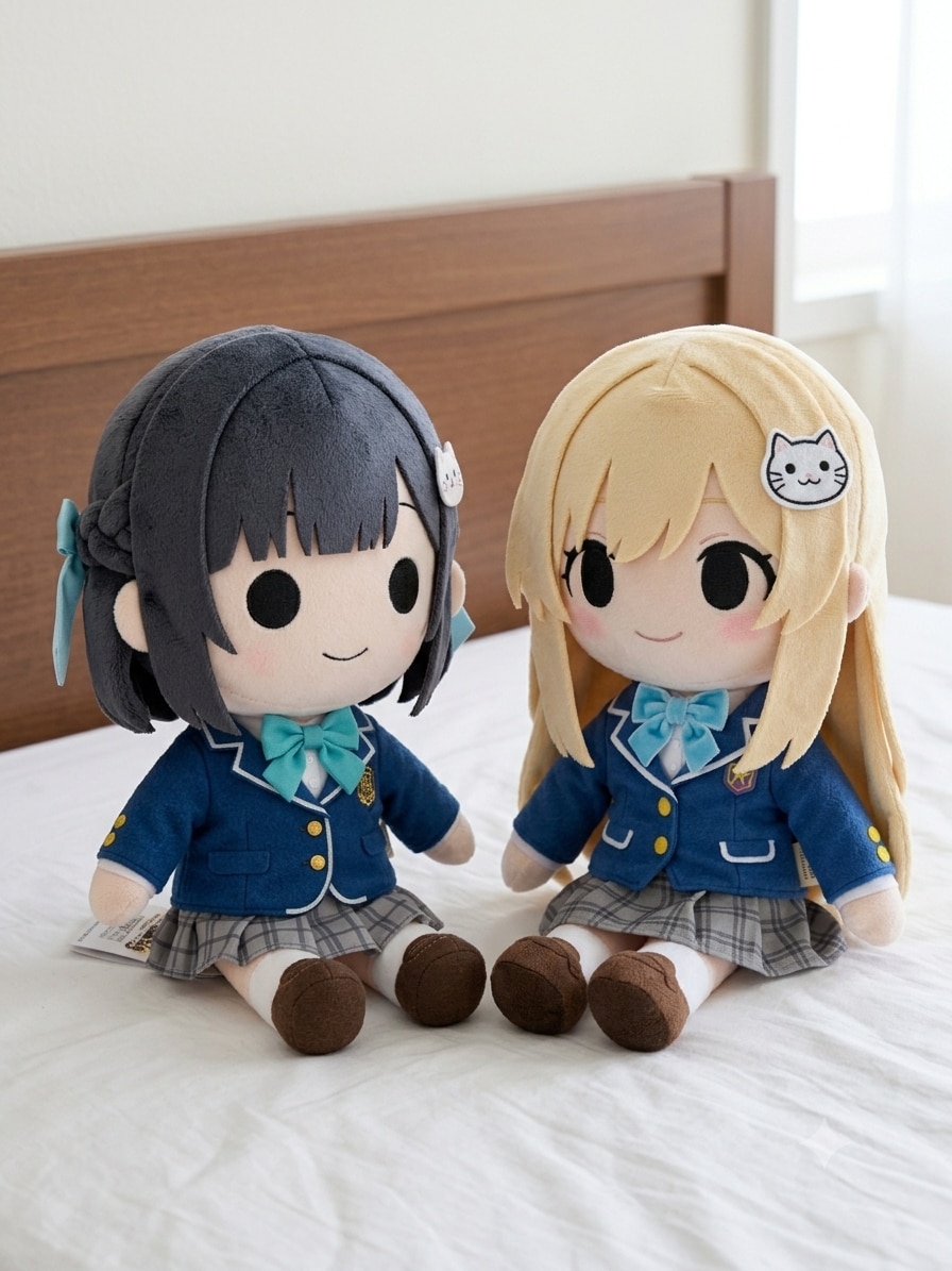 凜猫ちゃんとひまりちゃんのぬいぐるみ