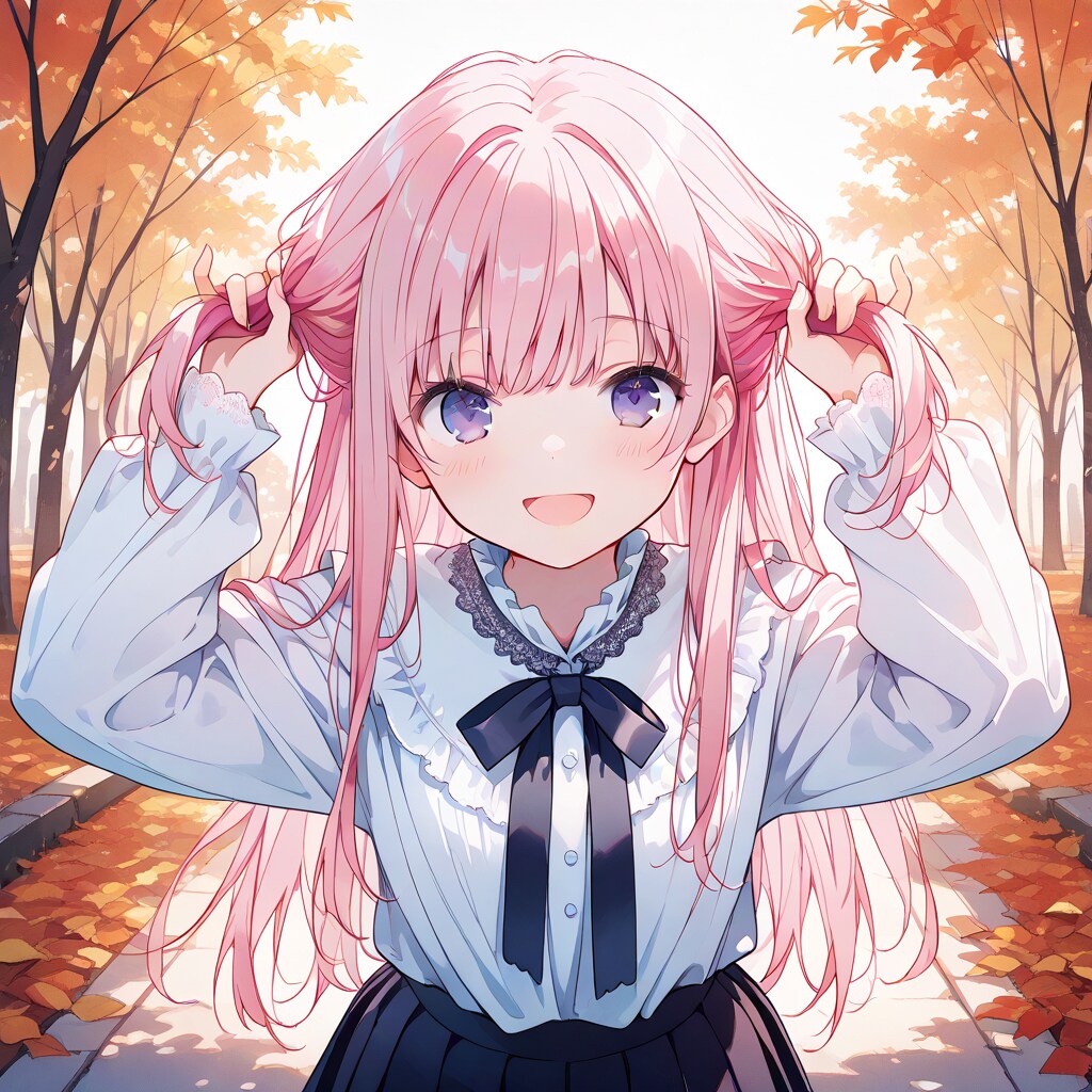 桃香、無邪気にツインテールだと言い張る