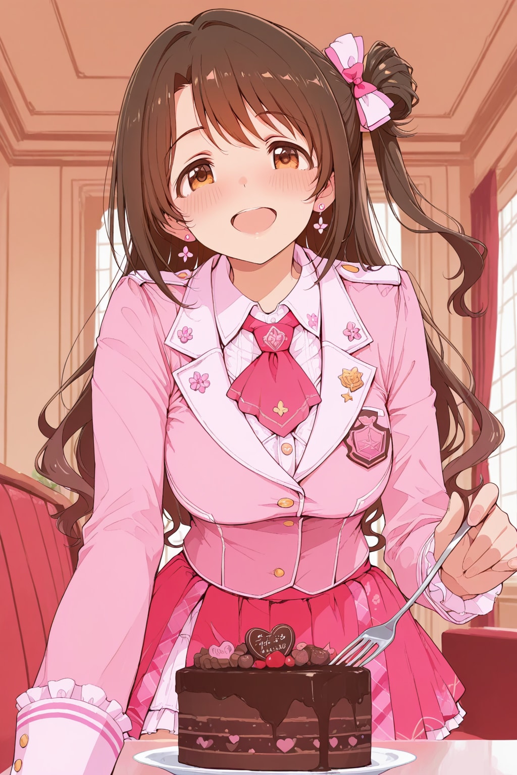 軍服風衣装のしまむー(ちちぷい版)