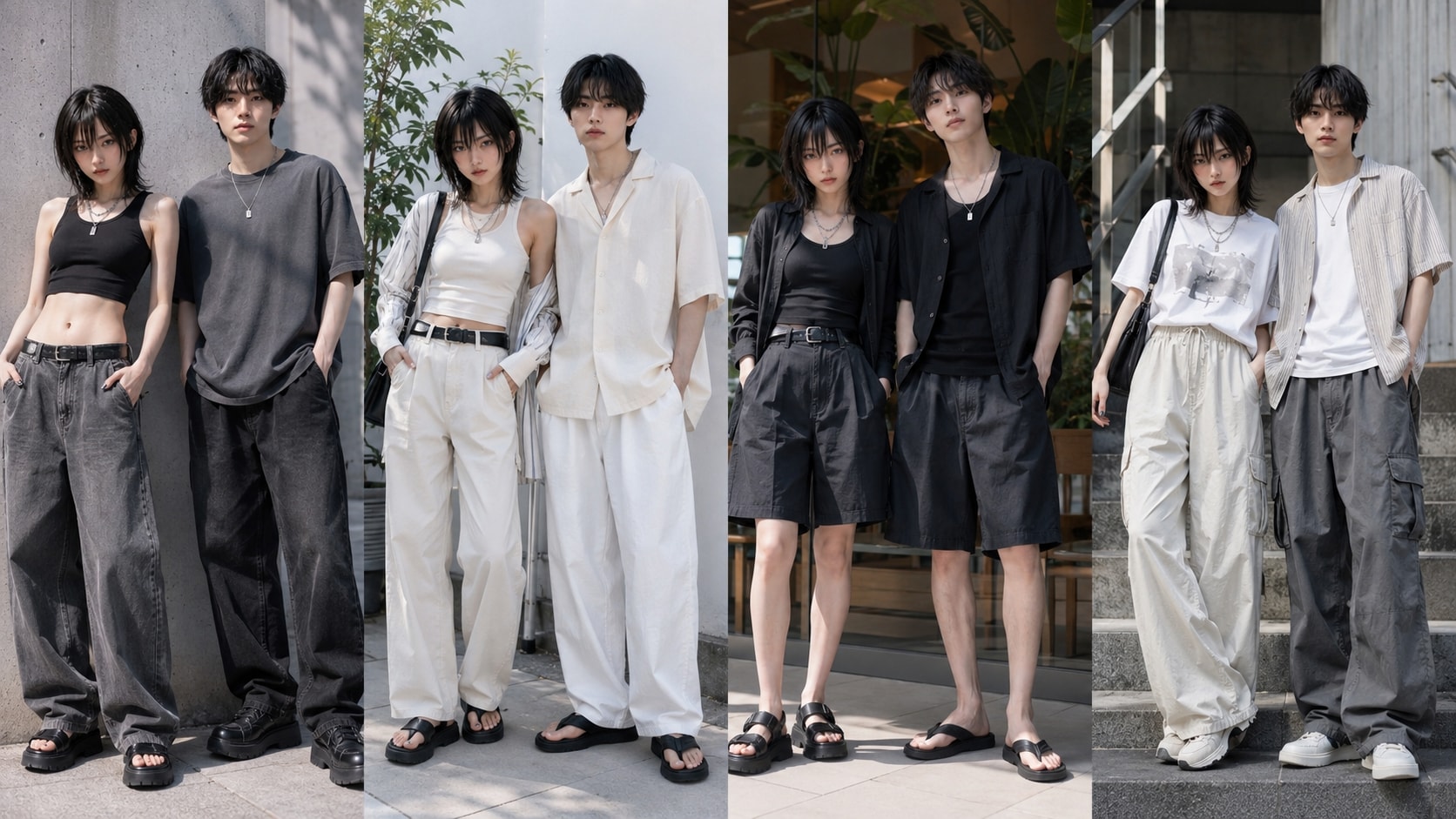 2026年夏 ユニセックス トレンド ファッション（ウルフ、とぅりお）