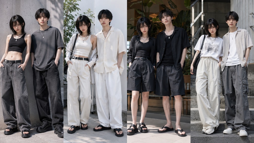 2026年夏 ユニセックス トレンド ファッション（ウルフ、とぅりお）