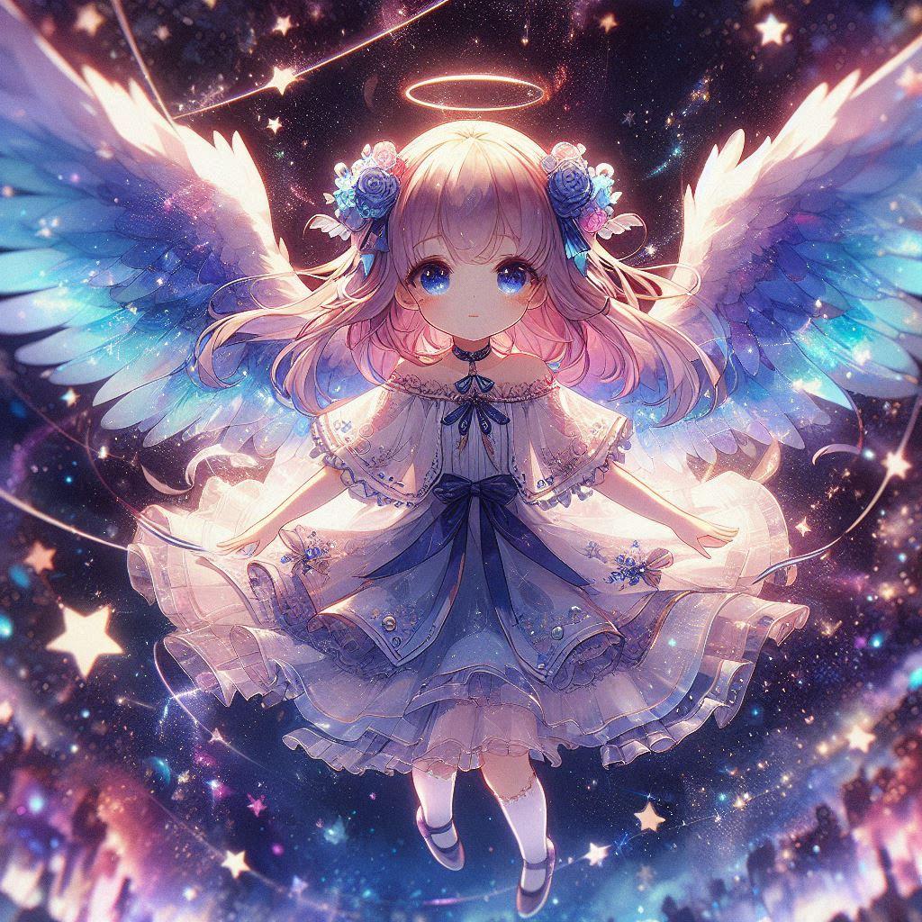 星空の天使 | の人気AIイラスト・グラビア