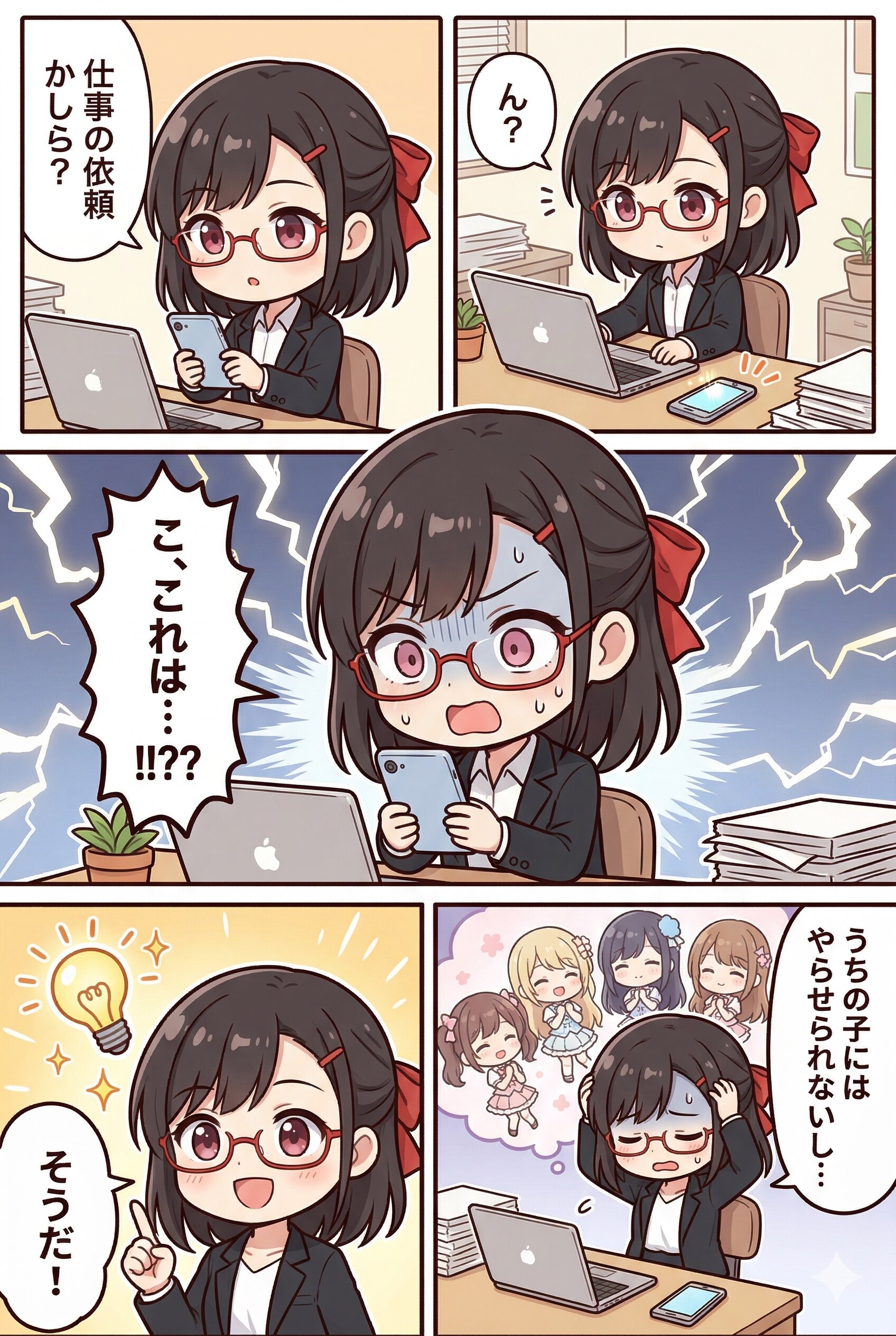 [がぞうください]彼女がやる仕事とは！？