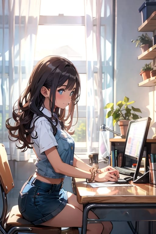 女の子