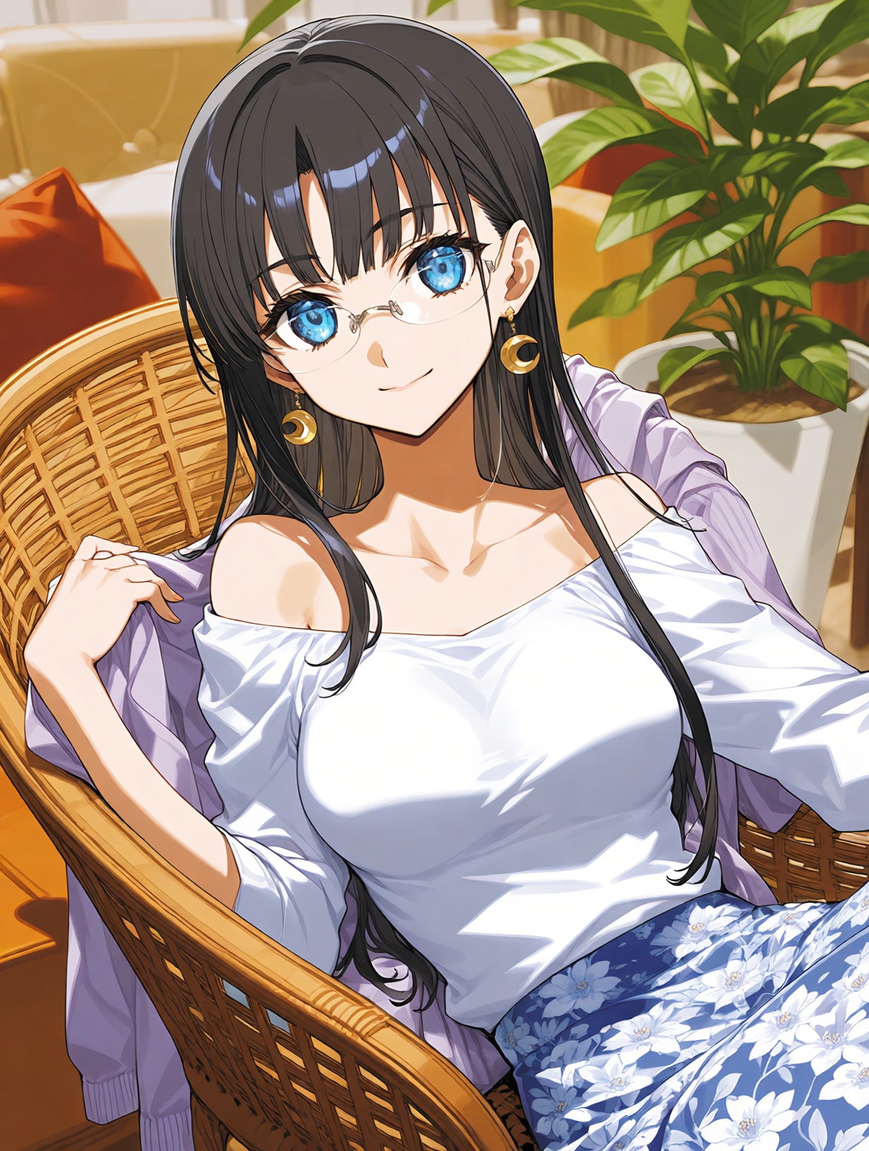 籐の椅子 | の人気AIイラスト・グラビア
