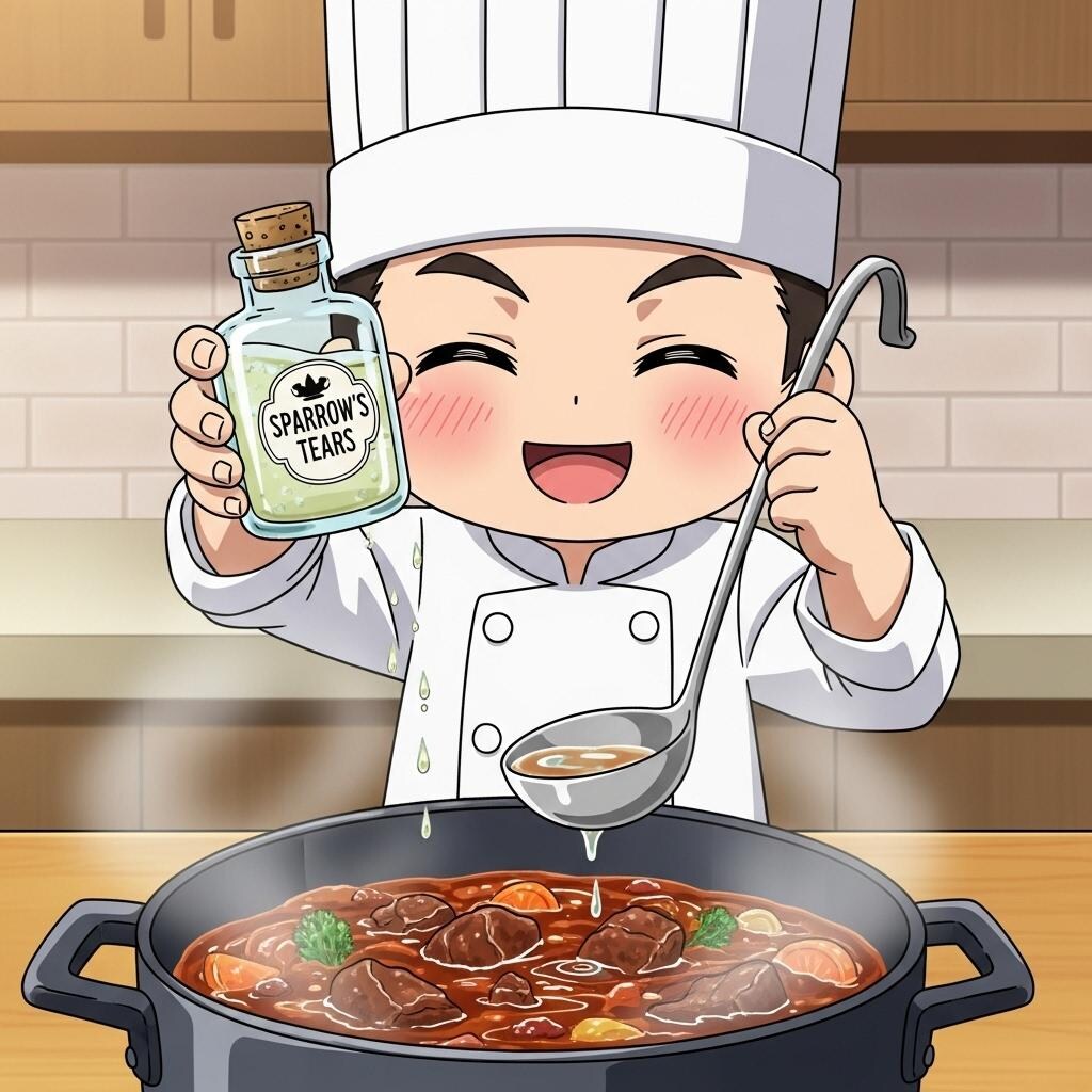 希少食材「雀の涙」