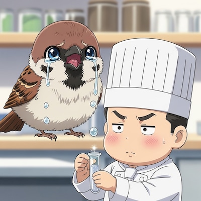 希少食材「雀の涙」