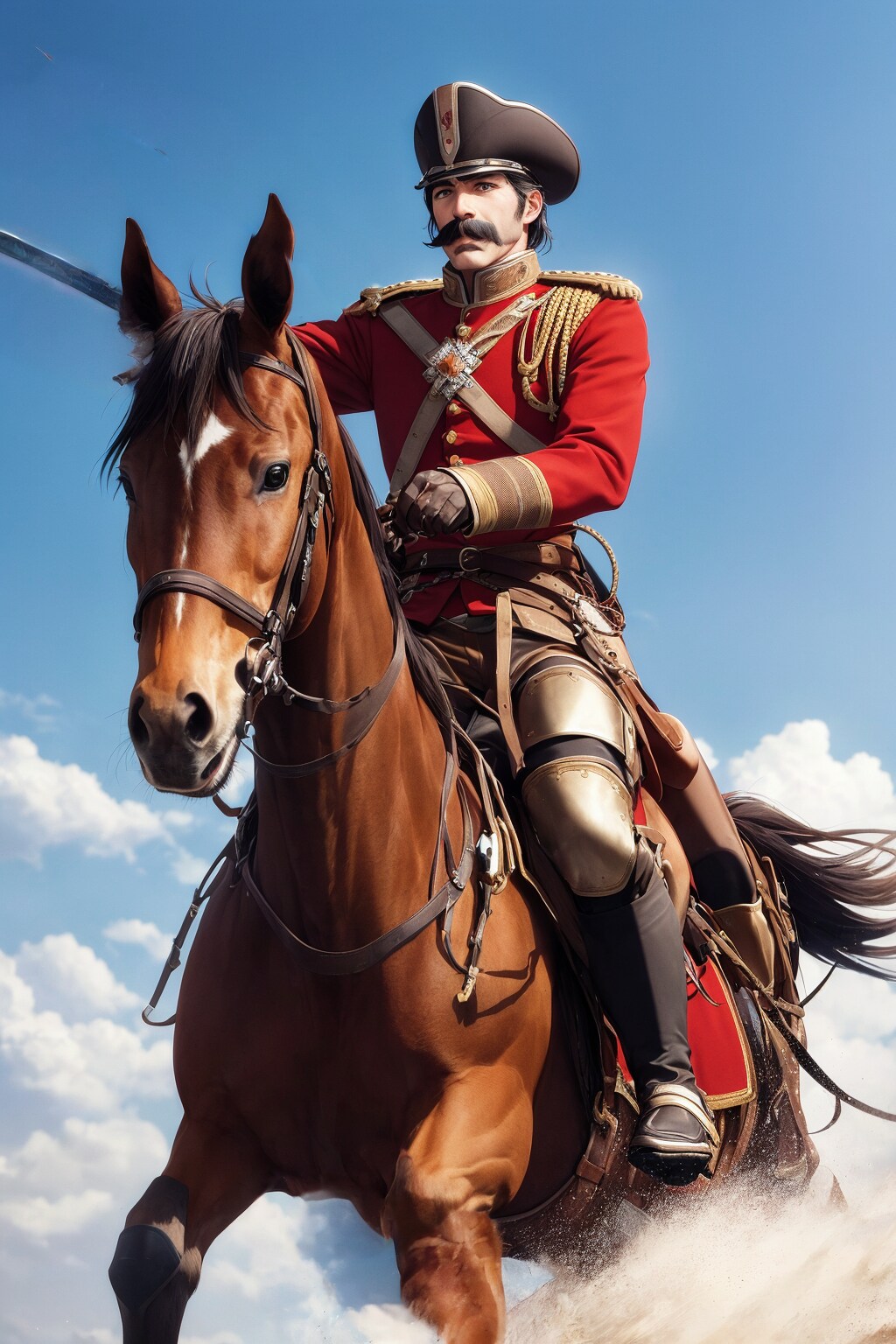 騎兵隊長のおじさん